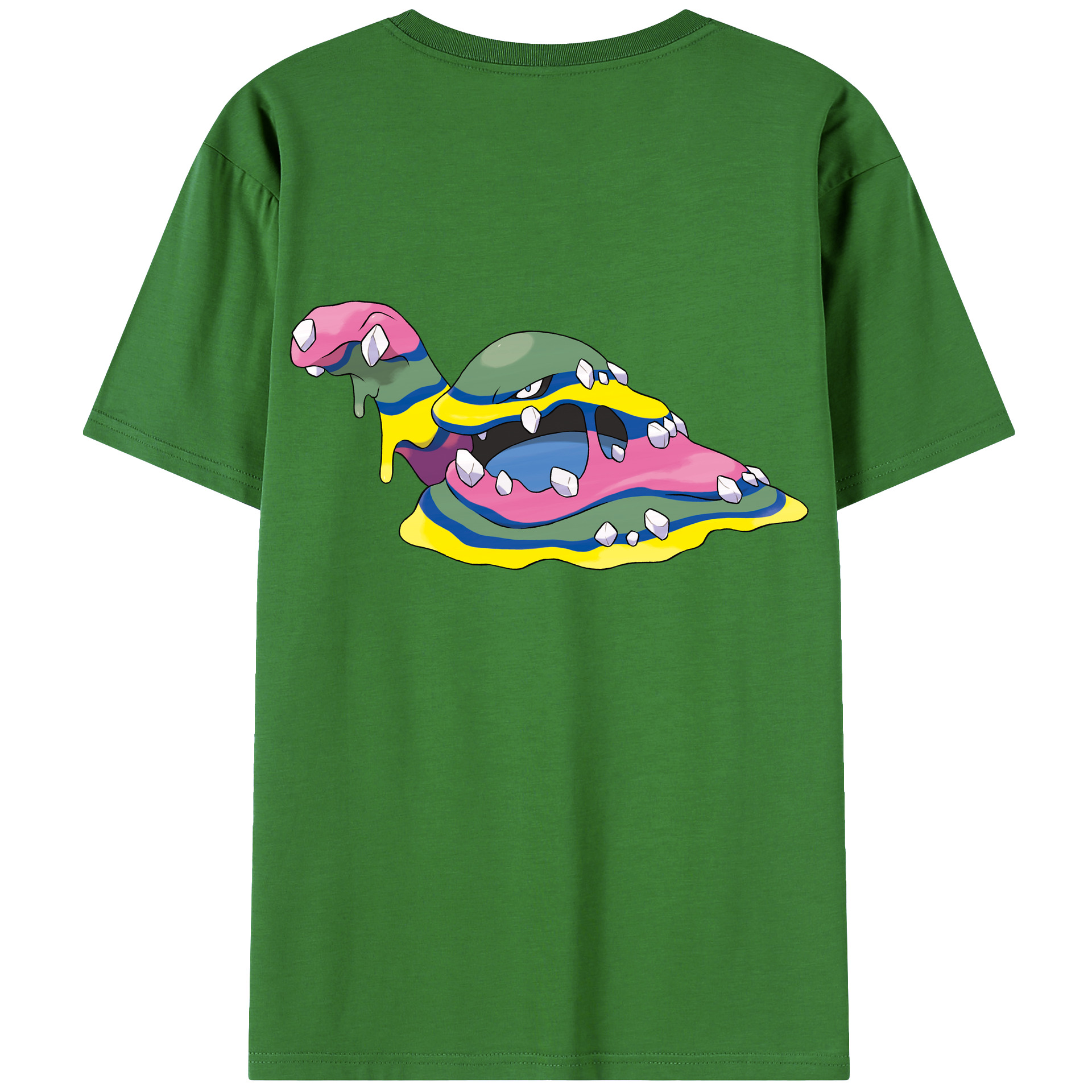 （画像用） ポケットモンスター Pokémon レディース半袖Tシャツ(バックプリント)